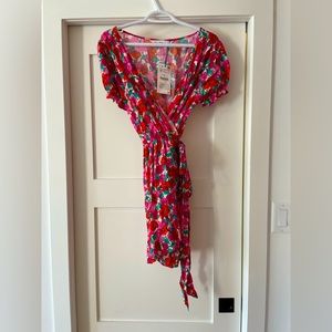Zara Floral Wrap Dress